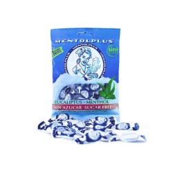 Caramelos de eucalipto extrafuerte 65g Mentolplus