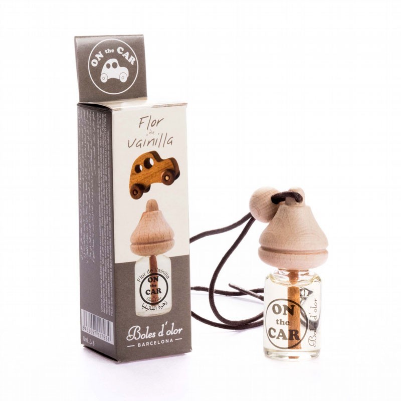 Ambientador ON THE CAR Flor de vainilla 12x8ml Boles d'Olor | Dietisur
