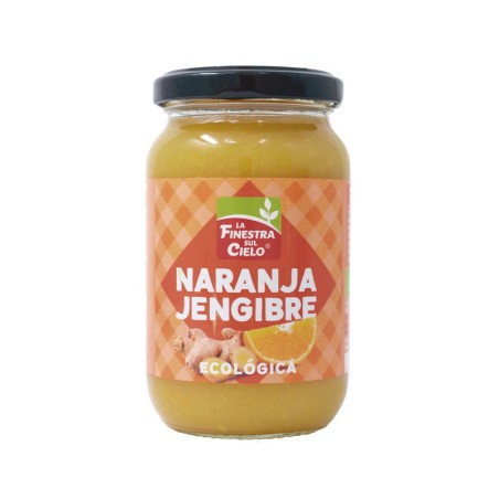 COMPOTA NARANJA Y JENGIBRE BIO 320g