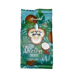 Chips de coco con cacao Bio 30g Anaconda | Dietisur