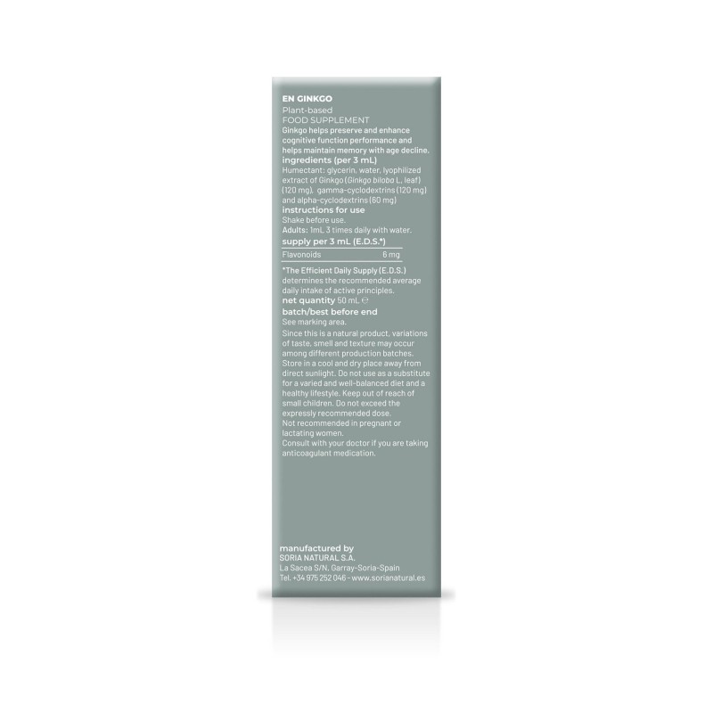 EXTRACTO GINKGO BILOBA S XXI 50 ml
