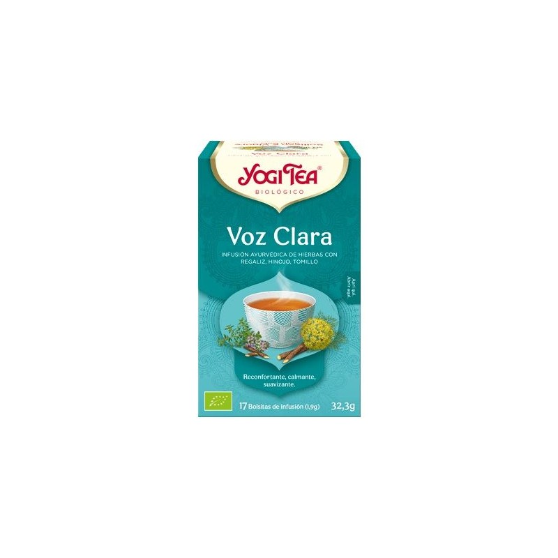 Yogi Tea Voz Clara 17 x 1,8 g YOGI TEA