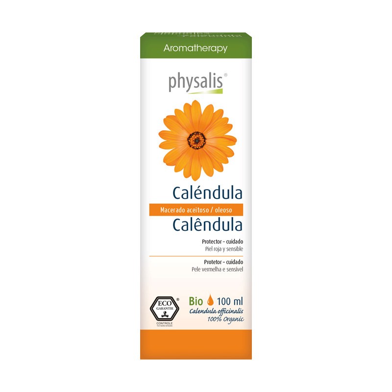 Aceite vegetal de Calendula Bio 100ml Physalis | Dietisur