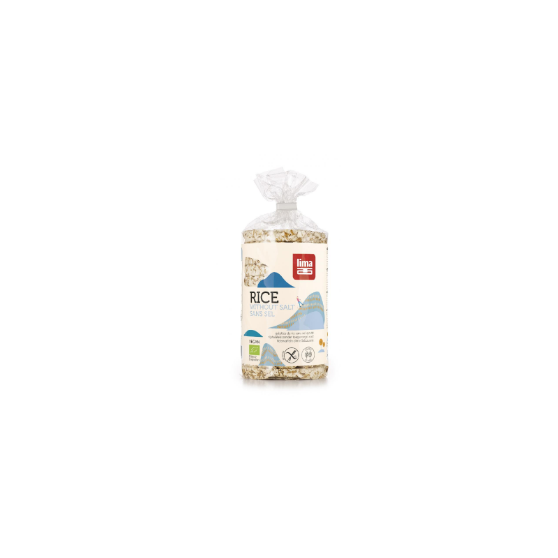 TORTAS DE ARROZ SIN SAL 100 g BIO
