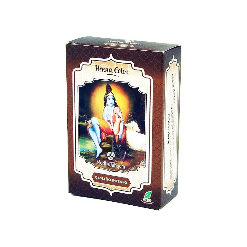 HENNA CASTAÑO INTENSO POLVO RADHE 100 GR