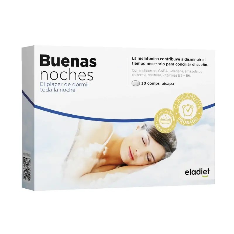 BUENAS NOCHES 1,85 mg MELATONINA 30 comp