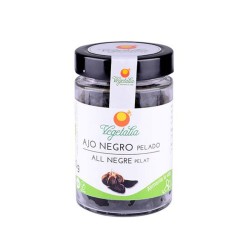Ajo negro pelado bio 200 g Vegetalia | Dietisur