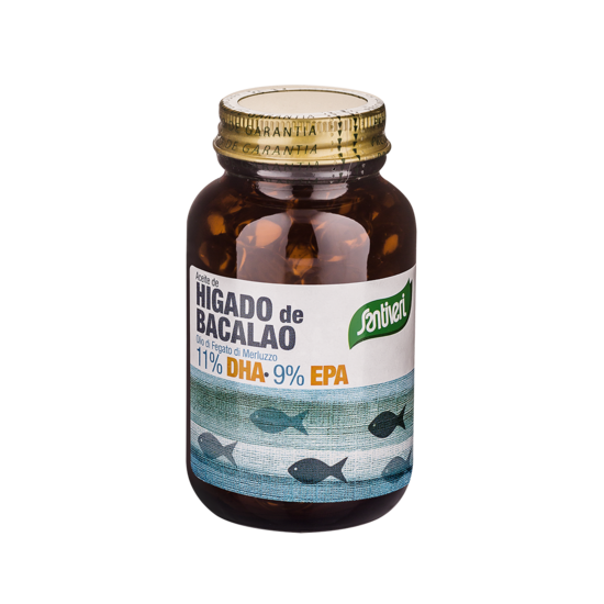 ACEITE HIGADO BACALAO PERLA500 Santiveri