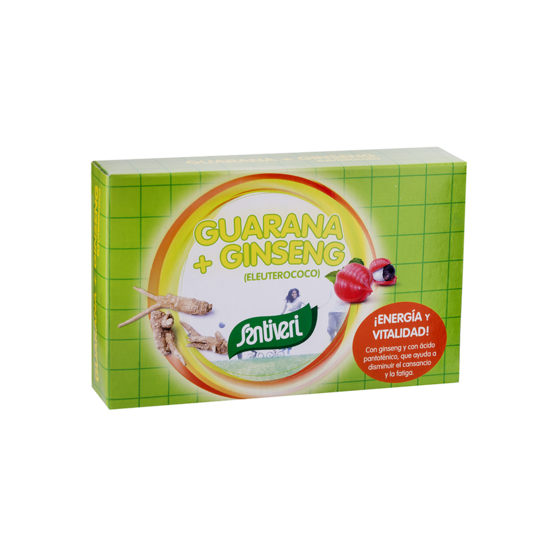 GUARANA+GINSENG PERLAS Santiveri 37 G