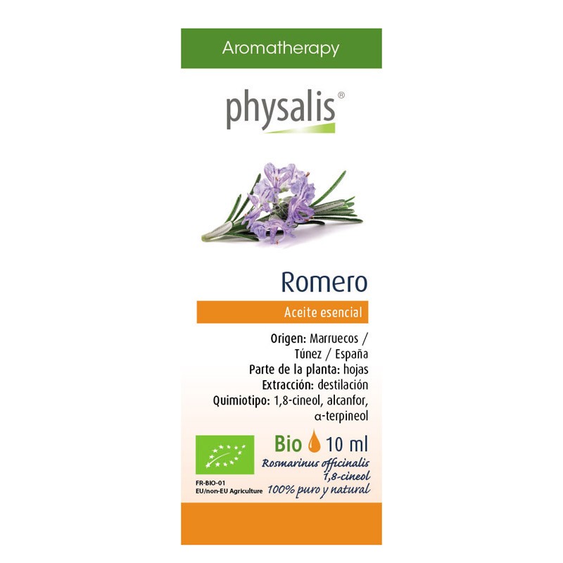 Aceite esencial de romero bio 10 ml Physalis | Dietisur