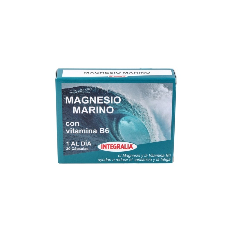 MAGNESIO MARINO +B6 30 CAP INTEGRALIA