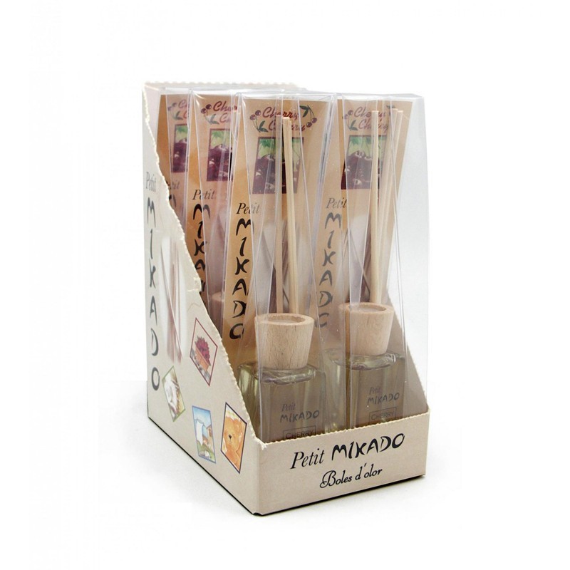 Petit Mikado Naranja expositor 6x17ml Boles d'olor | Dietisur