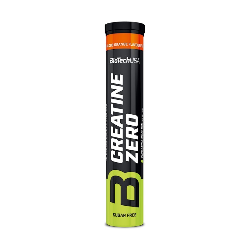 Creatina Zero efervescente Naranja sanguina 18 comprimidos BiotechU...