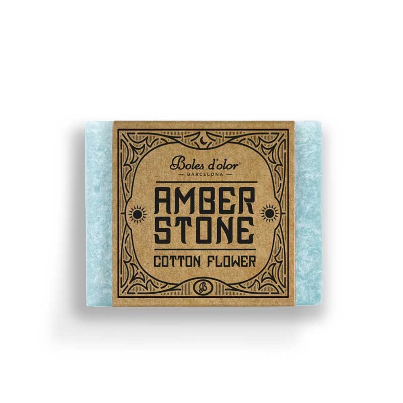 Amber Stone Cotton Flower Boles d'olor | Dietisur