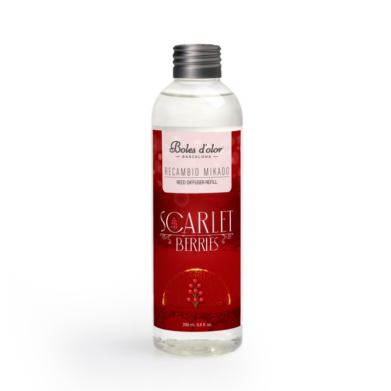Recambio Mikado Scarlet Berries 4x200ml Boles D'olor | Dietisur
