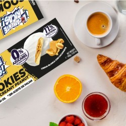 Galletas de Crema Blanca y cacahuete 100g Dumon
