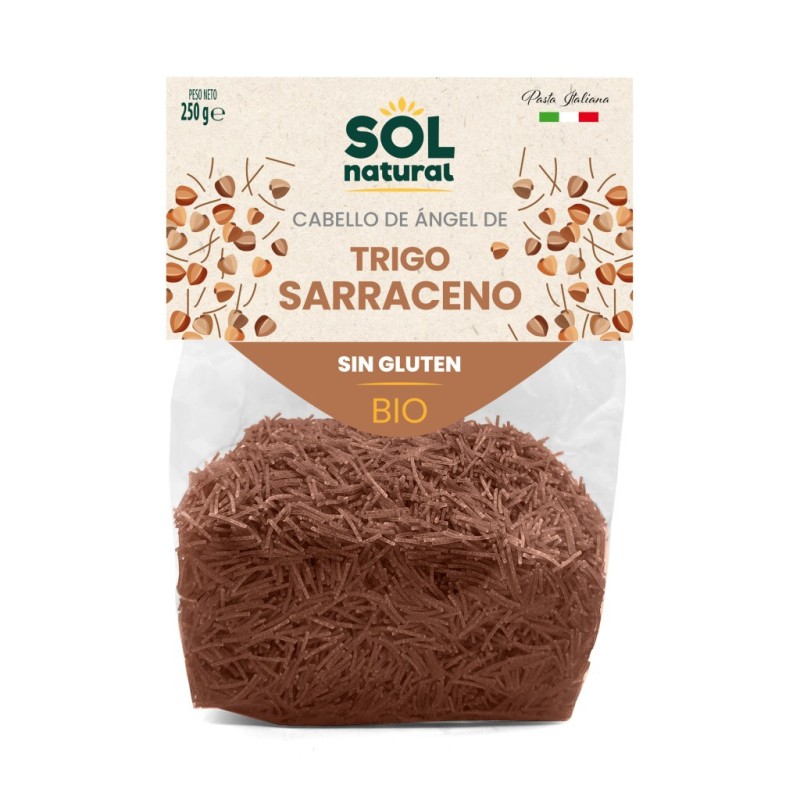 Cabello de angel Trigo Sarraceno S/G Bio 250g Sol Natural