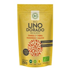 SEMILLAS DE LINO DORADAS TRITURADAS BIO 250 g