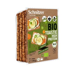 Tostadas High Protein sin gluten Bio 170g Schnitzer