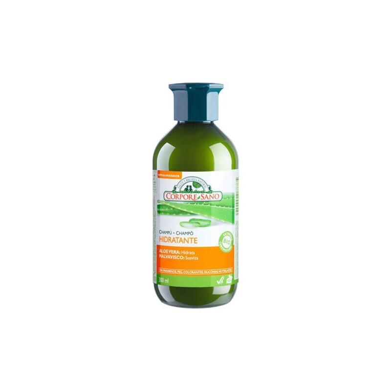 Champu Hidratante Aloe y Malvavisco 300ml Corpore Sano | Dietisur