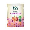 Chips de vegetales con aceite oliva bio 80g Sol Natural | Dietisur