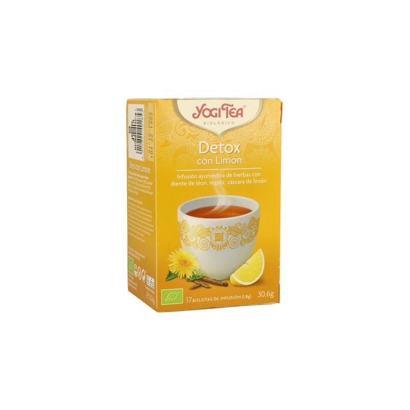Yogi Tea Detox con Limón YOGI TEA 17 x 1