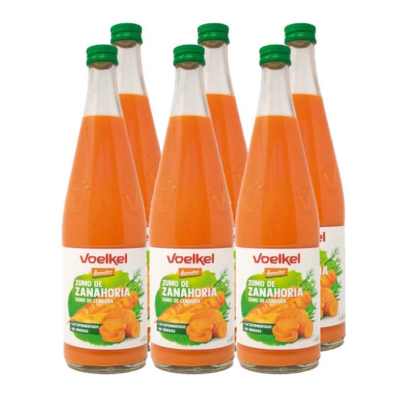 Zumo de Zanahoria (demeter) bio 6x700ml Voelkel