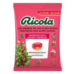 Bolsa de caramelos Arandano 70 g Ricola | Dietisur