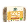 Pan solo Semillas sin Harina ni Levadura 300g Sol Natural | Dietisur