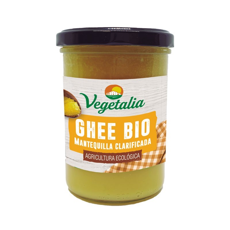 Ghee mantequilla clarificada bio 450ml Vegetalia | Dietisur