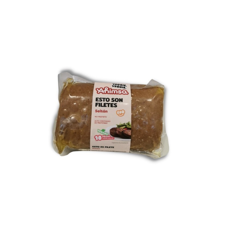 Filete seitan granel Bio 750g AHIMSA | Dietisur