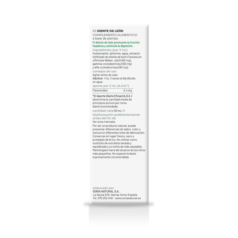 EXTRACTO DIENTE LEON  S XXI  50 ml