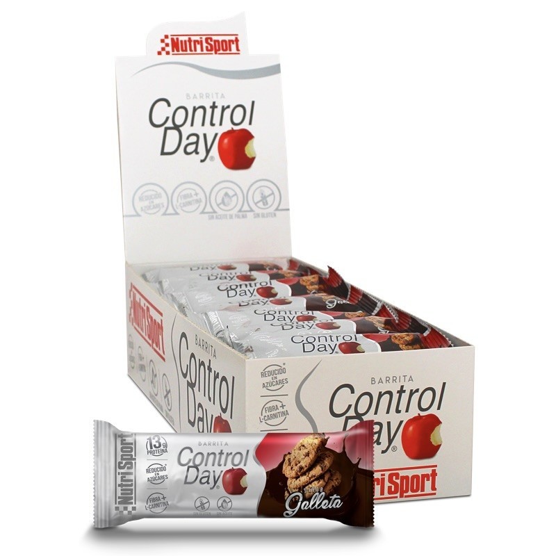 CAJA CONTROL DAY RED.AZUC. GALLETA 28 BARRITAS