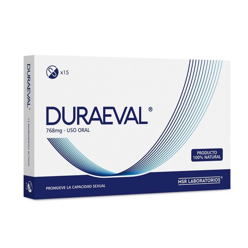 Duraeval 768mg 15 capsulas MSR Lab | Dietisur