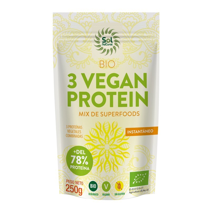 3 VEGAN PROTEIN BIO 250 g