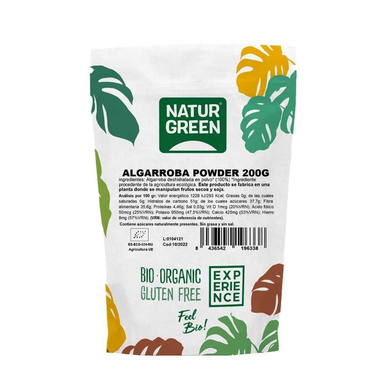ALGARROBA POWDER BIO SIN GLUTEN 200 g