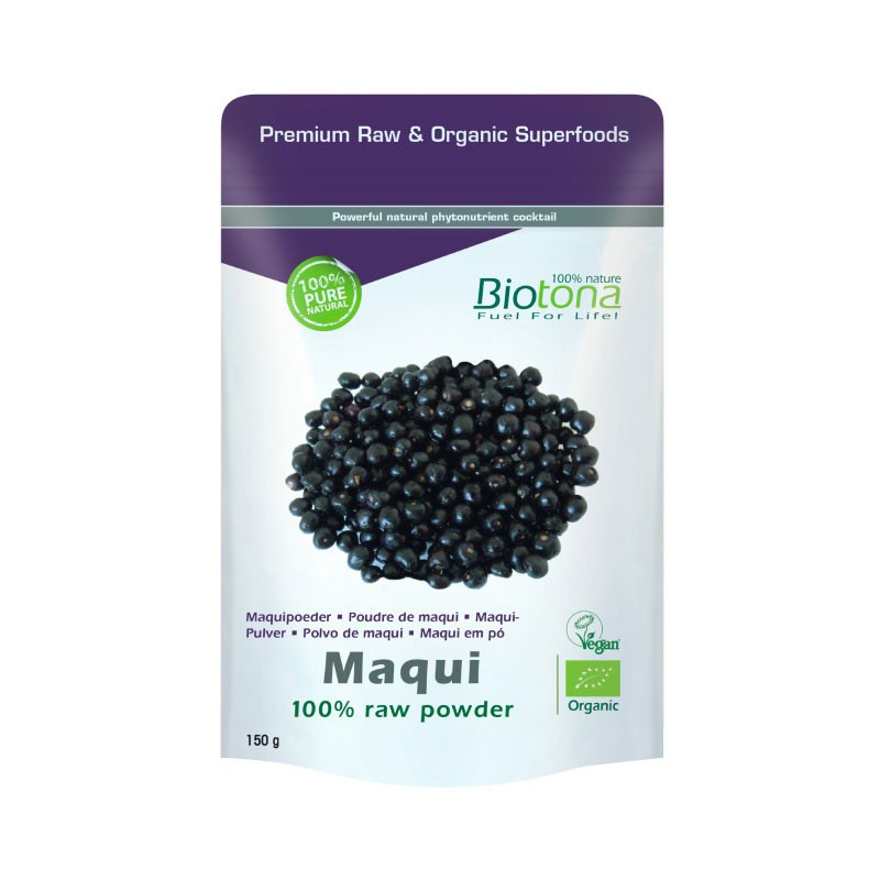 Maqui polvo superfood bio 150g Biotona | Dietisur