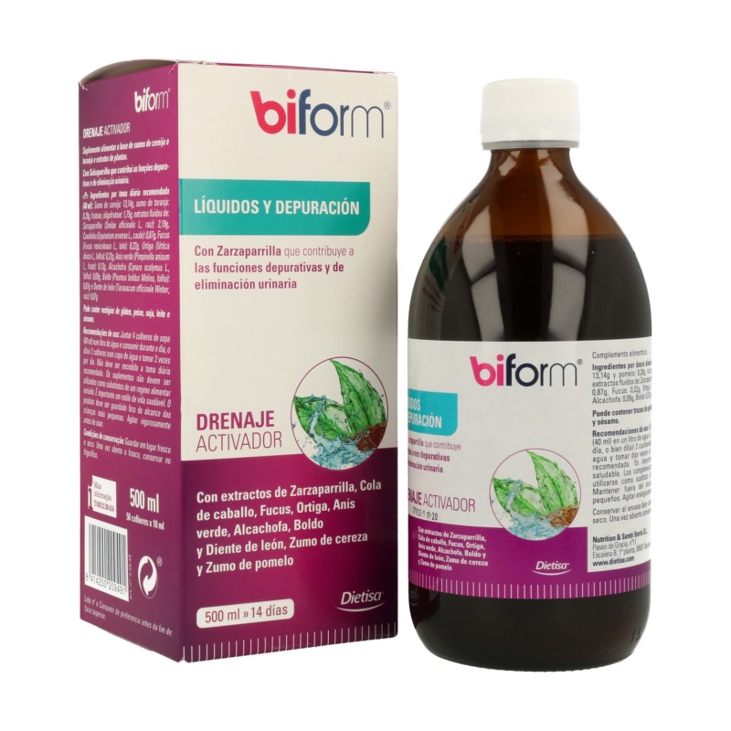 Drenaje Activador 500 ml ENVASE 500 ml(14 días) BIFORM®