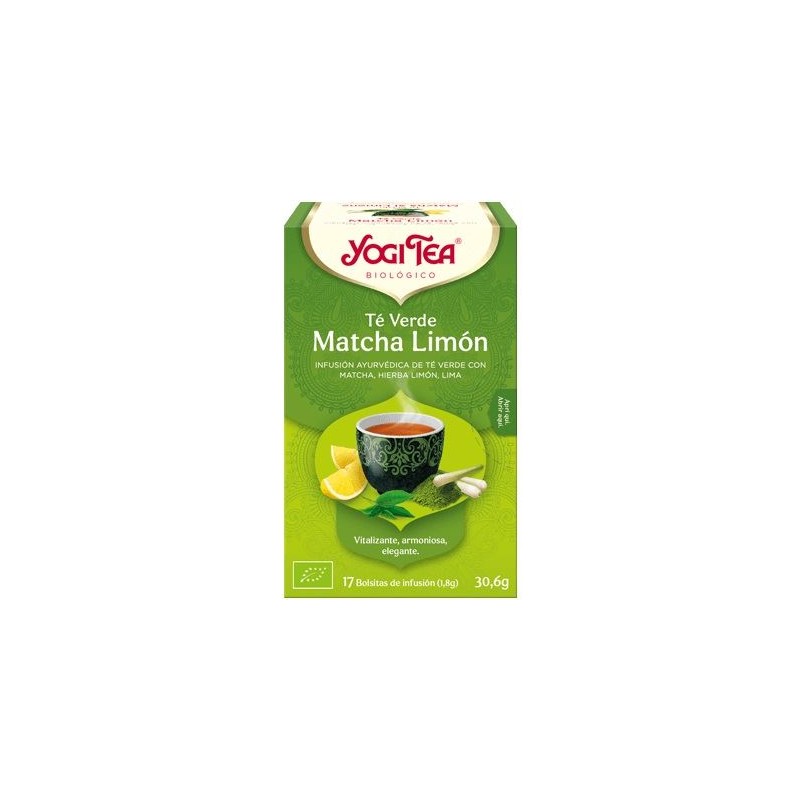 Yogi Tea Té verde Matcha Limón 17 x 1,8 g YOGI TEA