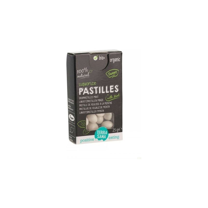 PASTILLAS REGALIZ DE MENTA BIO 25G