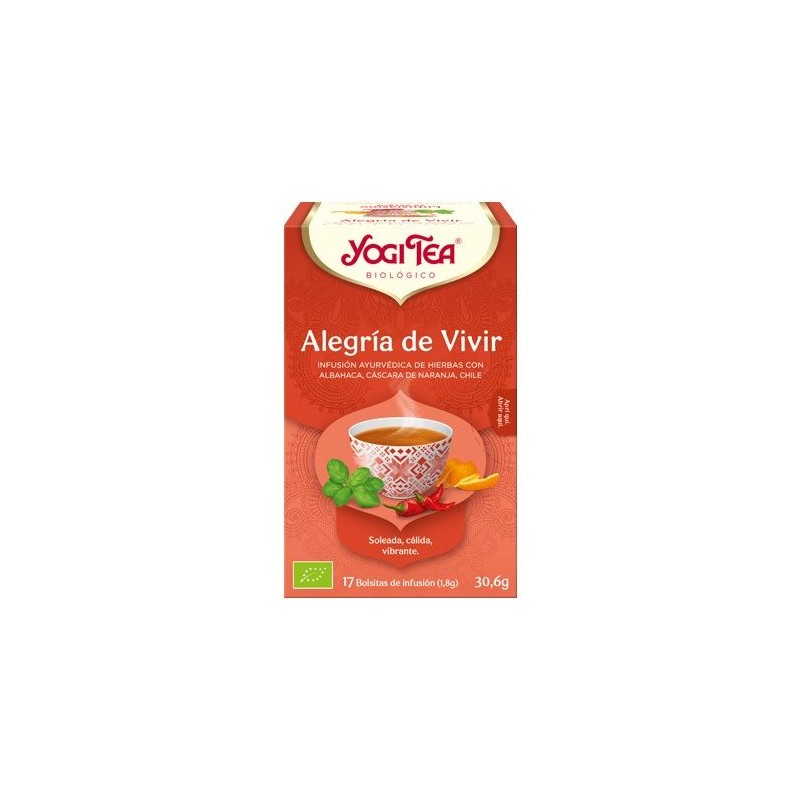 Yogi Tea  Alegria de Vivir 17 x 1,8 g YOGI TEA