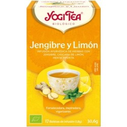 Yogi Tea Jengibre y Limón YOGI TEA 17 x