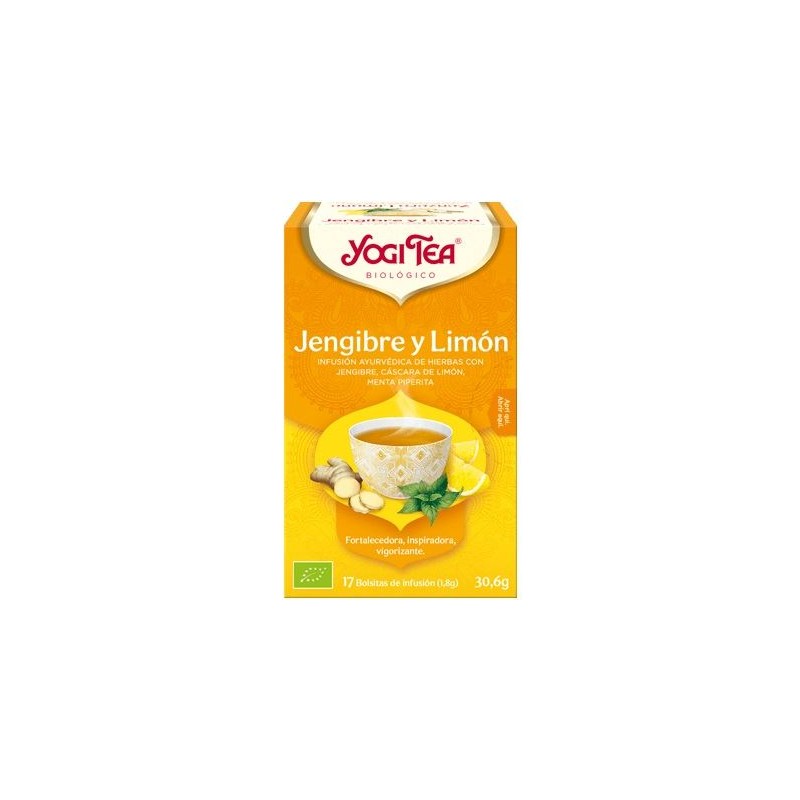Yogi Tea Jengibre y Limón YOGI TEA 17 x