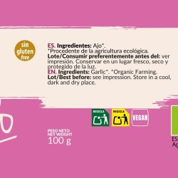 Ajo granulado Bio 100g Especias Artemis | Dietisur