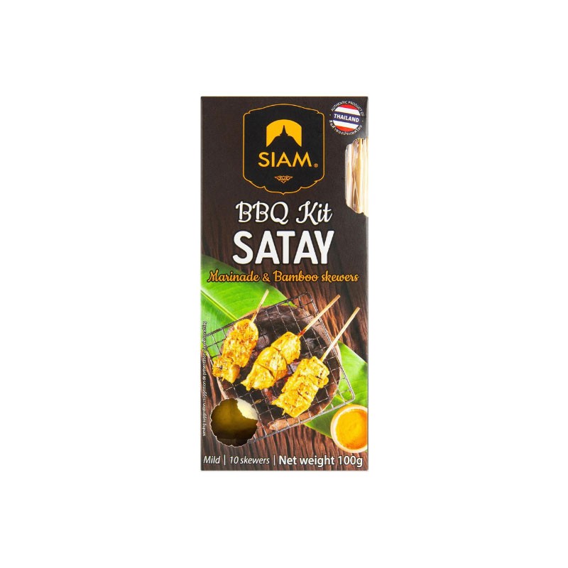Set Barbacoa Satay Cooking Set Thai 100g deSIAM | Dietisur