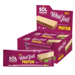 Whafeel Snack espelta Proteina Bio 20x30g Sol Natural