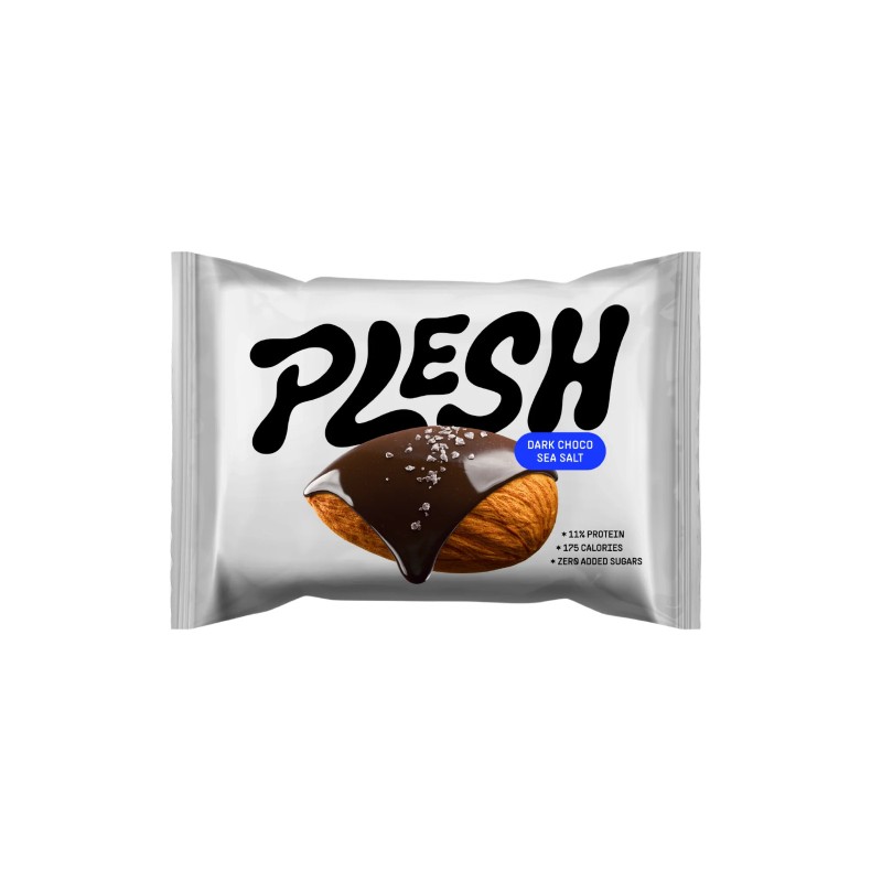 Almendras dark choco sal marina 30gr PLESH
