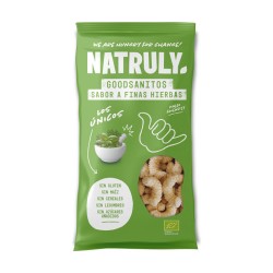Gusanitos sabor Finas Hierbas BIO 70g Natruly | Dietisur