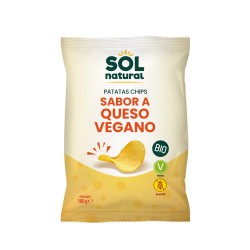 Patatas fritas sabor queso Vegano Bio 100g Sol Natural