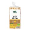 Tortas de maíz y chía sin gluten bio 120 g Sol Natural | Dietisur